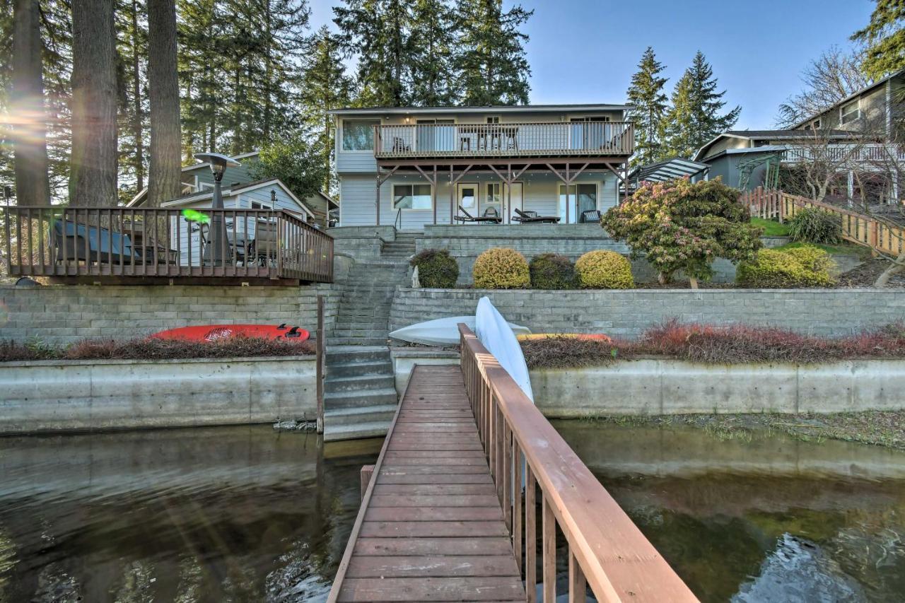 The Peacock House - Waterfront Home With Hot Tub! Olympia Zewnętrze zdjęcie